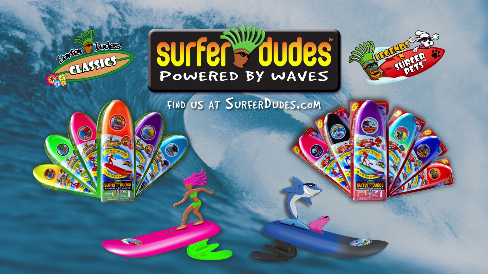 Surfer Dudes' promise endless wave rides